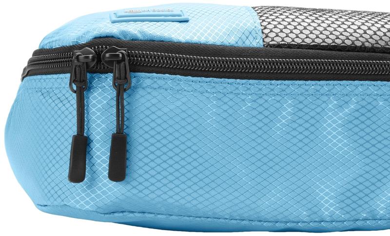 Imagem de Pacote Cubes Amazon Basics Lightweight Travel, conjunto de 4 peças, azul