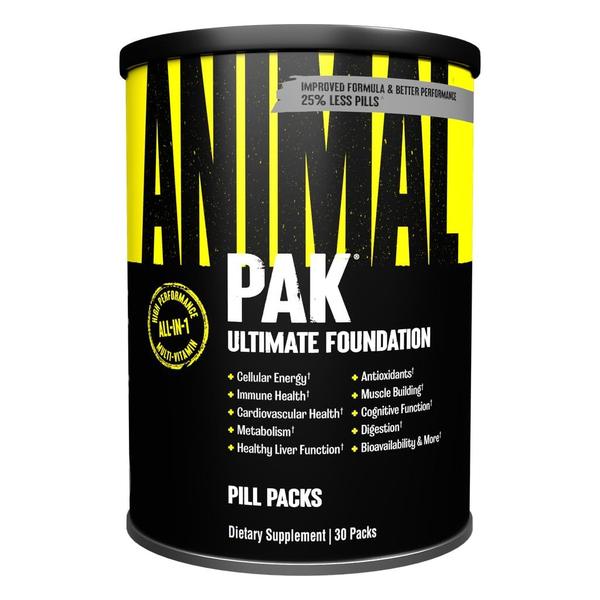 Imagem de Pacote de 30 suplementos Animal Pak Sports Nutrition Performance