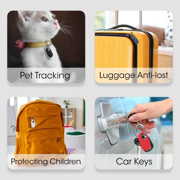 Pacote de 4 suportes SmartTag2 compatível com Samsung Galaxy SmartTag2 - Pautas Imagem de Pacote de 4 suportes SmartTag2 compatível com Samsung Galaxy SmartTag2