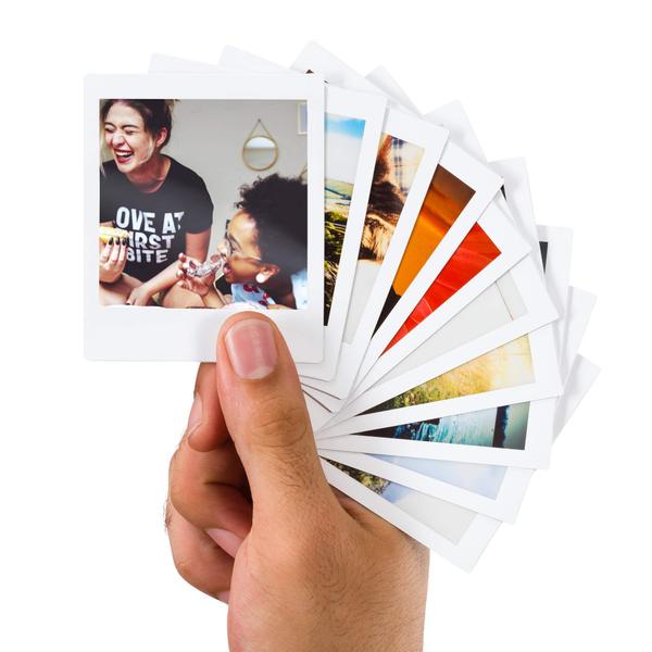 Imagem de Pacote de 50 fotos do filme Instax Square White Border