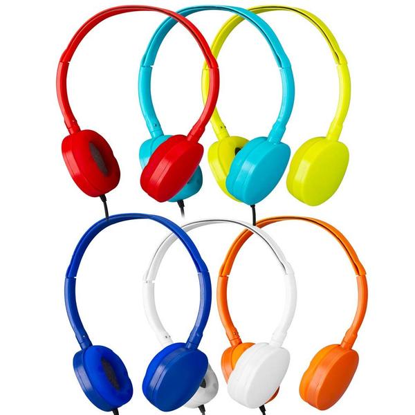 Pacote de 6 fones de ouvido YMJ Bulk para crianças, escolas e laboratórios Imagem de Pacote de 6 fones de ouvido YMJ Bulk para crianças, escolas e laboratórios