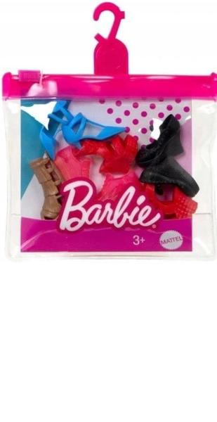 Imagem de Pacote de Acessórios para Bonecas Barbie - 10 Pares de Sapatos Deluxe