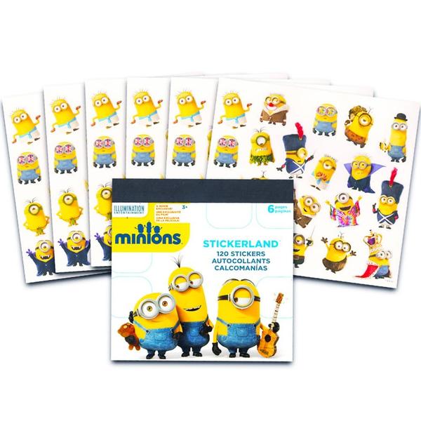 Imagem de Pacote de adesivos Party Favor Pack Despicable Me Minions 360