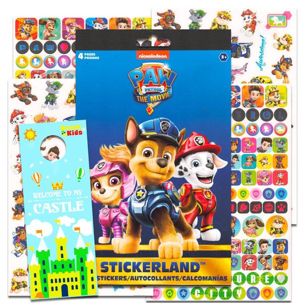 Imagem de Pacote de adesivos Paw Patrol Potty Training +295 Reward Tod