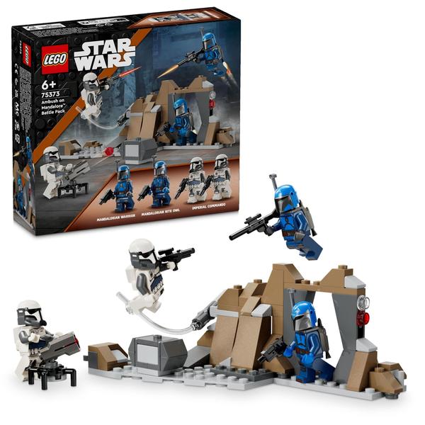 Pacote de batalha LEGO Star Wars 75373 Embush on Mandalore Imagem de Pacote de batalha LEGO Star Wars 75373 Embush on Mandalore