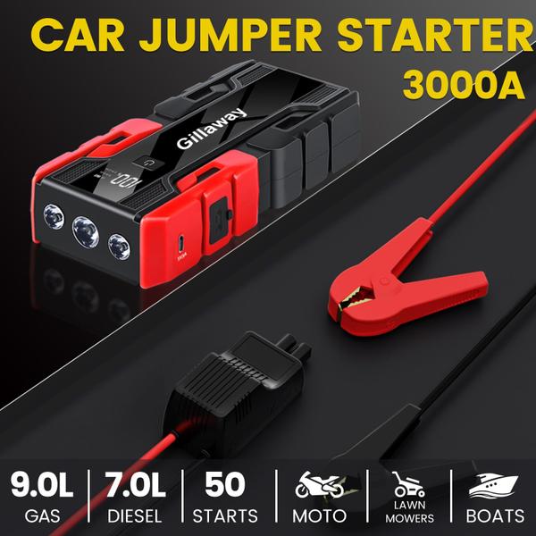 Imagem de Pacote de bateria Car Jump Starter Gillaway 001B 3000A 12V