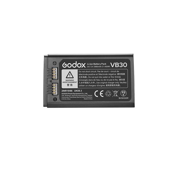 Imagem de Pacote de bateria GODOX VB30 7,2 V 2980 mAh para V1Pro-C, V1Pro-S, V1Pro-N