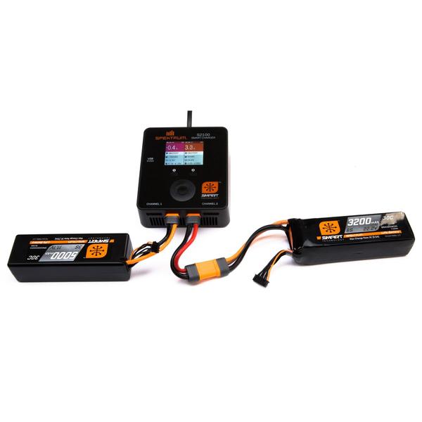 Imagem de Pacote de bateria LiPo Spektrum Smart 5000mAh 6S 22,2V 30C IC5