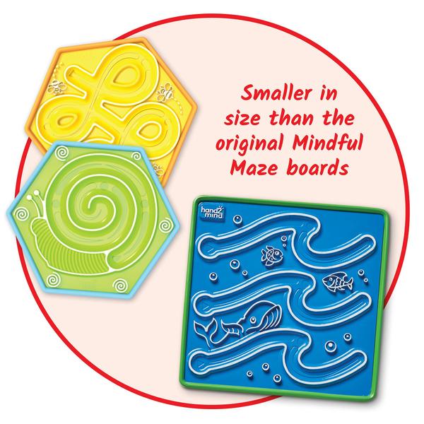 Imagem de Pacote de brinquedos sensoriais táteis hand2mind Mindful Maze Garden