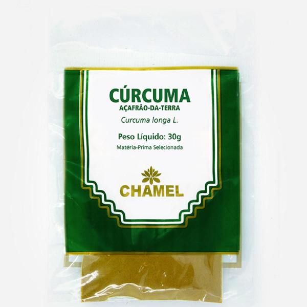 Imagem de Pacote De Chá Cúrcuma 30g - Chamel