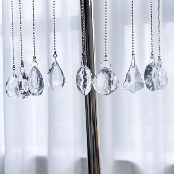 Imagem de Pacote de colírios Crystal Suncatcher Chandelier com 10 candeeiros