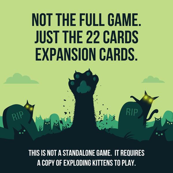 Imagem de Pacote de expansão Exploding Kittens Zombie Kittens 7+ Years