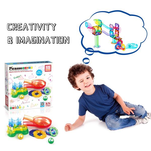 Imagem de Pacote de expansão Magnetic Marble Run PicassoTiles PTG01