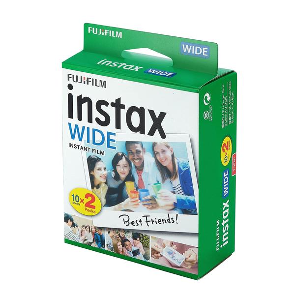 Imagem de Pacote de filmes Fujifilm instax Wide, pacote com 10 (100 exposições)