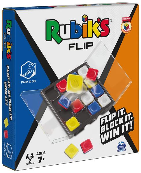 Imagem de Pacote de jogos Rubik's Pack & Go Race Flip Capture para 2 jogadores