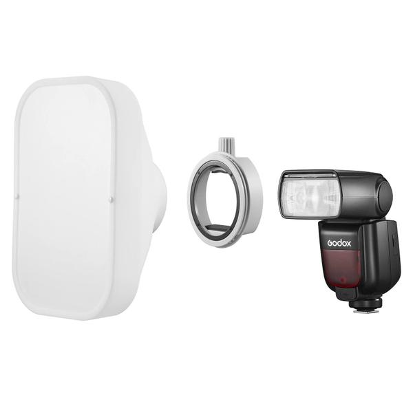Pacote de modificadores de difusor de flash SoftBox Kit para Godox Lights - EACHSHOT Imagem de Pacote de modificadores de difusor de flash SoftBox Kit para Godox Lights