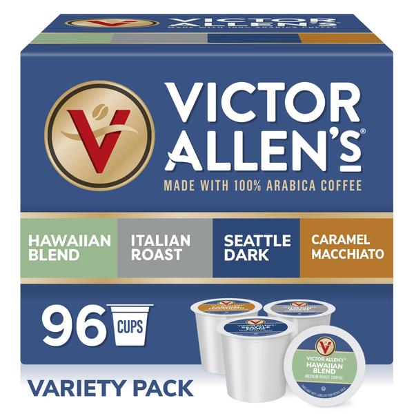 Imagem de Pacote de variedades de café Victor Allen's 96 Pods Keurig K-Cup