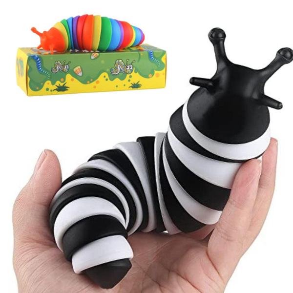 Imagem de Pacote Fidget Toys GnalGnat Slug Sensory com 2 unidades para crianças autistas