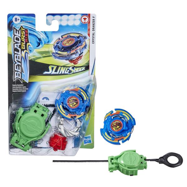 Imagem de Pacote inicial Beyblade Burst Rise Slingshock Crystal Dranzer F