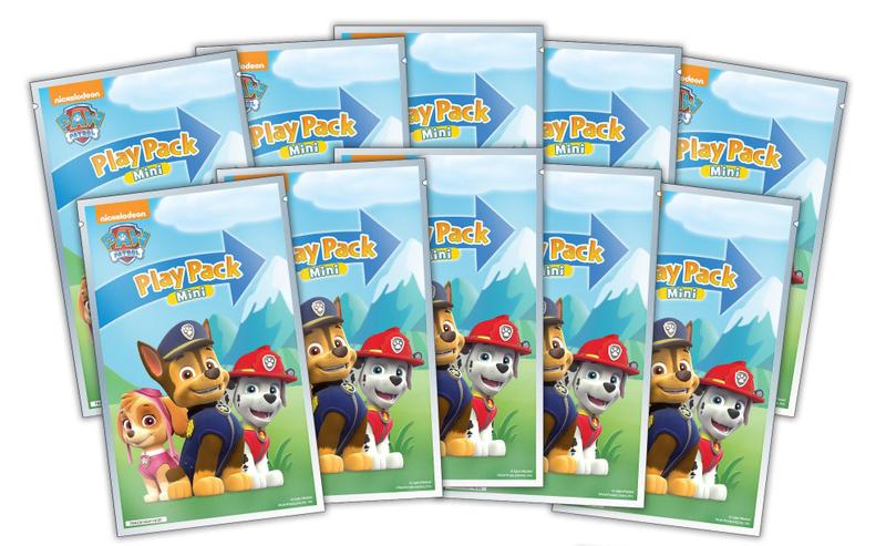 Imagem de Pacotes de jogos Nickelodeon Paw Patrol 10 Mini 36m+ Kids