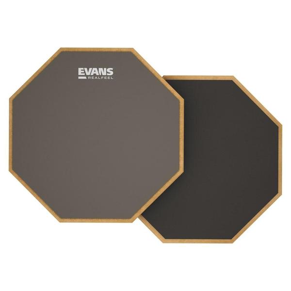 Pad Dupla Face Prática E Estudo Com 12' Evans RealFeel RF12D F035 Imagem de Pad Dupla Face Prática E Estudo Com 12' Evans RealFeel RF12D F035