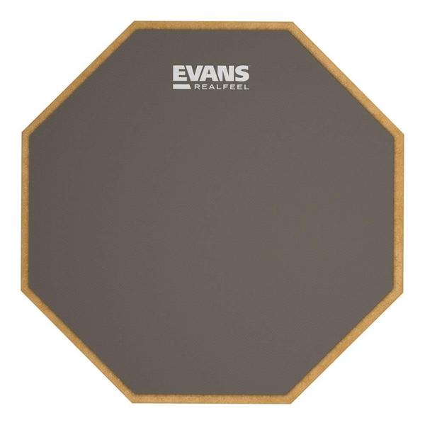 Imagem de Pad Para Prática E Estudo Com 12' Evans RealFeel RF12G F035