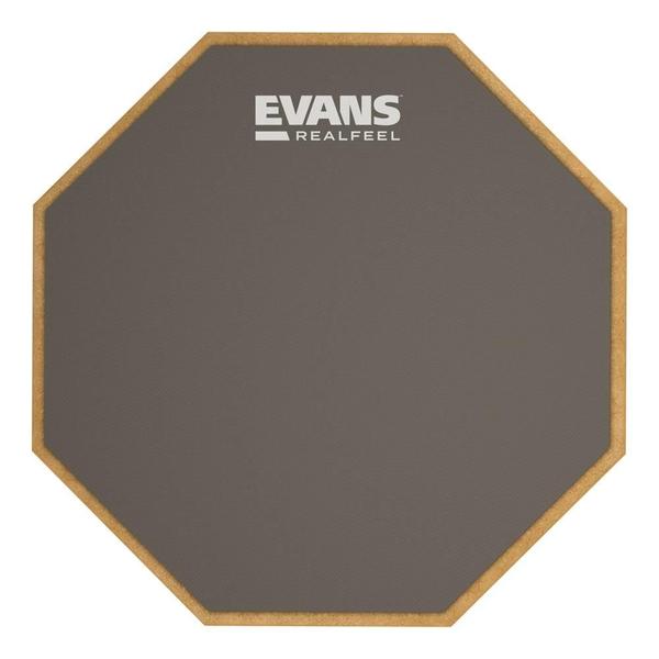 Pad Para Prática E Estudo Com 6' Evans RealFeel RF6GM F035 Imagem de Pad Para Prática E Estudo Com 6' Evans RealFeel RF6GM F035