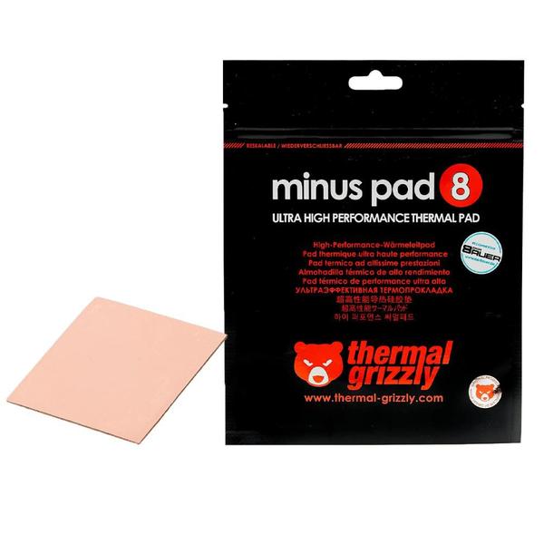 Imagem de Pad Térmico Thermal Grizzly Minus Pad 8 - 30 x 30 x 0.5mm - TG-MP8-30-30-05-1R