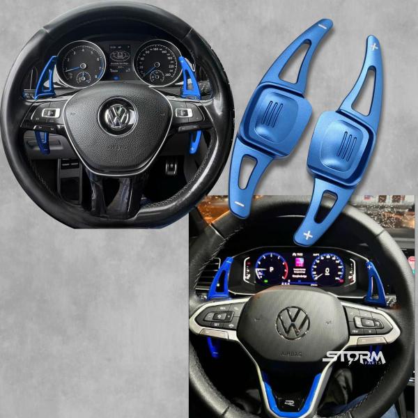 Imagem de Paddle Shift Volante ul Vw Golf Jetta Polo Virtus Par Tsi