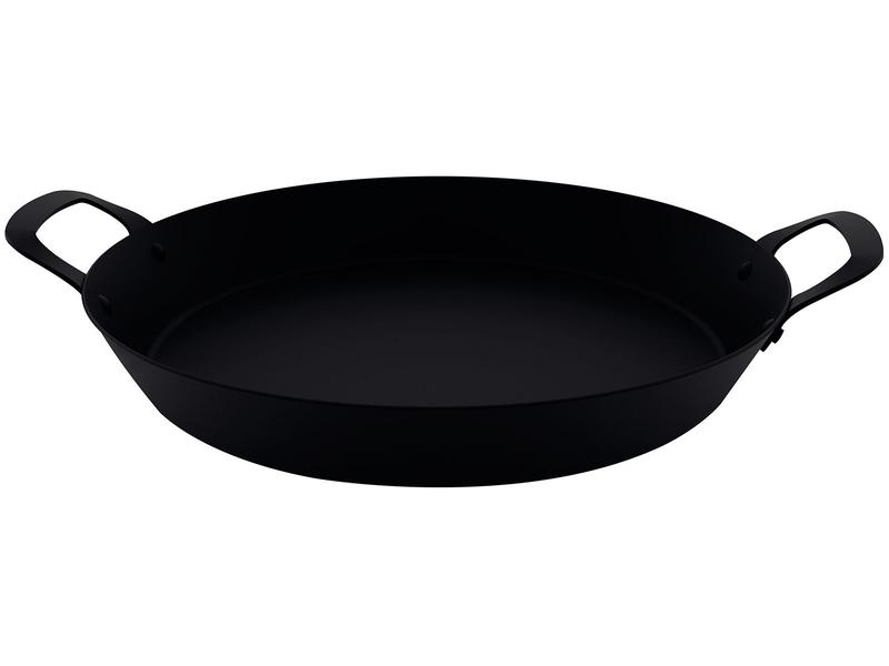 Imagem de Paellera Tramontina de Ferro 38cm 5,1L Professional Preta