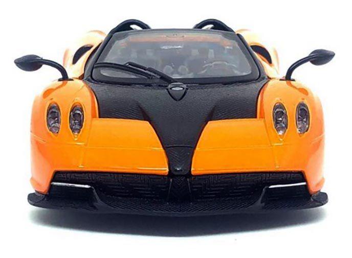 Imagem de Pagani Huayra Com Luz E Som Laranja California Toys 1/24