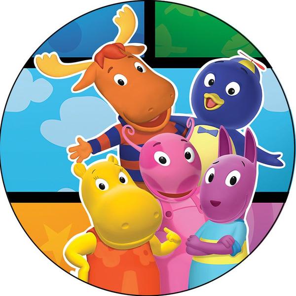 Imagem de Painel 3D Backyardigans Tecido Sublimado com Elástico