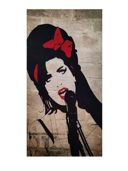 Imagem de Painel Acústico Linha Inoltrare Amy Winehouse Cod 1014