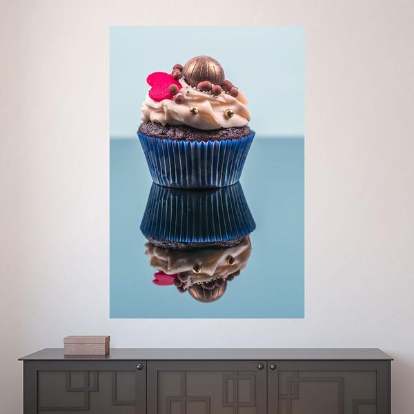 Imagem de Painel Adesivo de Parede - Cupcake - Confeitaria - 1497pnm