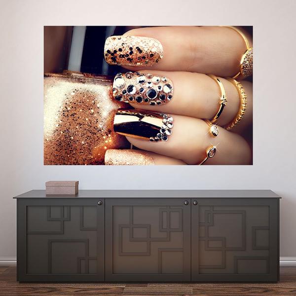 Imagem de Painel Adesivo de Parede - Manicure - Unhas - 964pnp