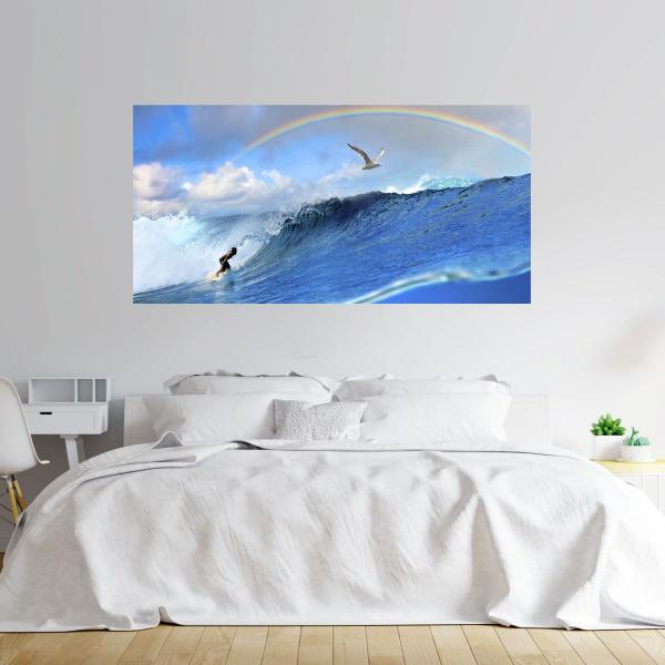 Imagem de Painel Adesivo Papel de Parede Surfista N012173 2,00X1,00M