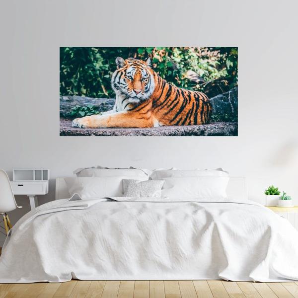 Imagem de Painel Adesivo Papel de Parede Tigre N014318 2,00X1,00M