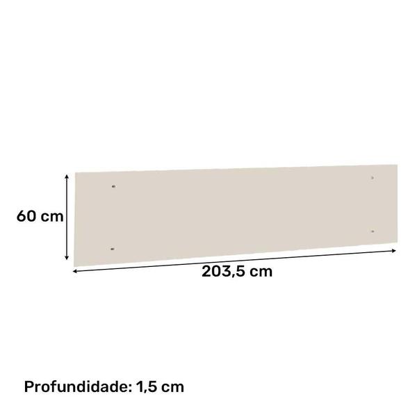 Imagem de Painel Avulso Setiba/Vitoria 203,5 cm Off White