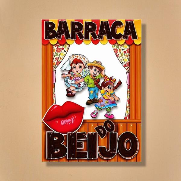 Imagem de Painel Barraca Do Beijo Festa Junina Decoração Retangular Arraiá