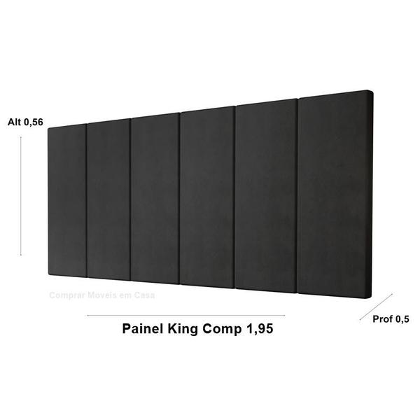 Imagem de Painel Cabeceira Box King 1,95 Million Cores - Comprar Moveis em Casa