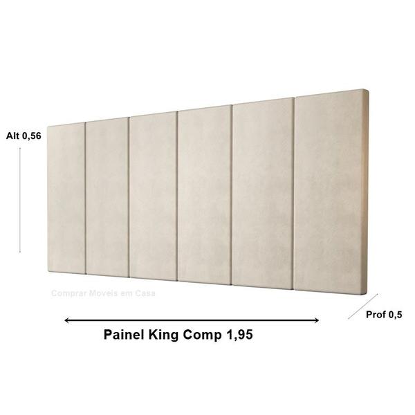 Imagem de Painel Cabeceira Box King 1,95 Million Cores - Comprar Moveis para sua Casa