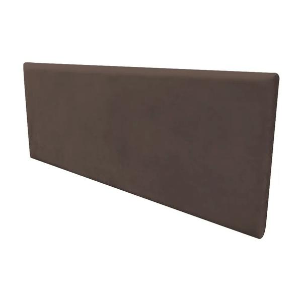 Imagem de Painel Cabeceira Cama box Casal 140 Cm Ayumi Suede Marrom - Móveis Mafer