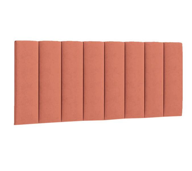 Imagem de Painel Cabeceira Cancun Para Cama Box Casal 140 cm Suede Coral - DL Decor