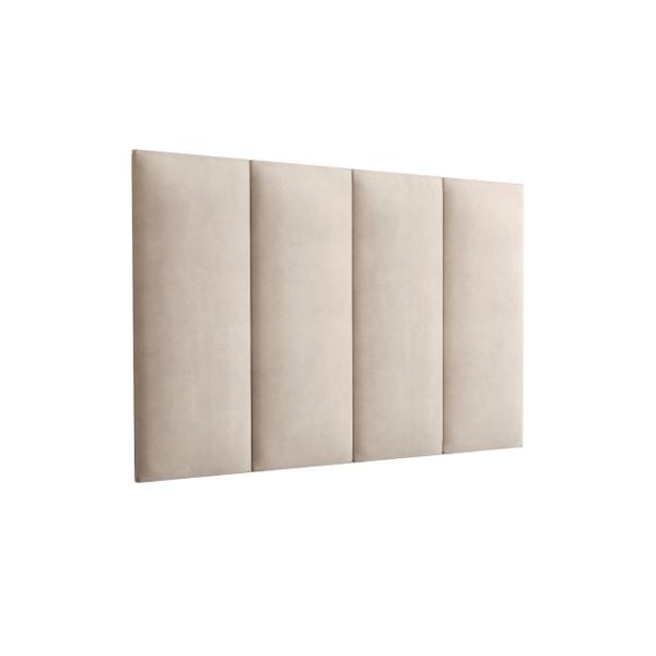 Imagem de Painel Cama Box Valence 0,90 Tecido Suede cor Nude - Comprar Moveis Em Casa