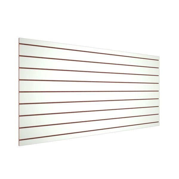 Imagem de Painel Canaletado Branco Mdf - 18Mm - 180Cm X 90Cm