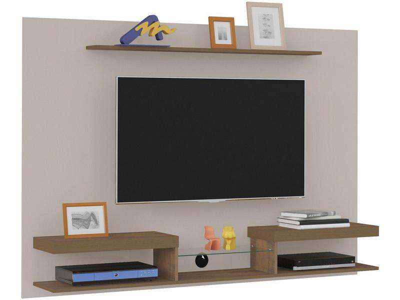 Imagem de Painel com Suporte para TV até 60” Essence  - 2 Prateleiras Artely