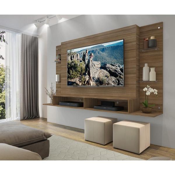 Imagem de Painel com Suporte para TV até 60" Multimóveis Nairóbi FG3071 Madeirado