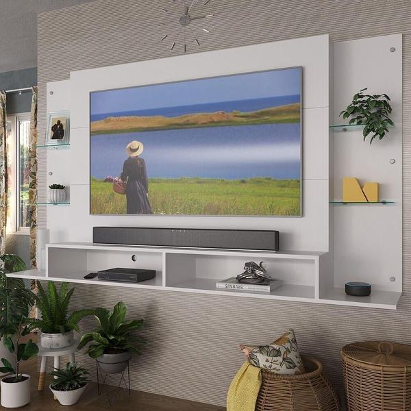 Imagem de Painel com Suporte para TV até 60" Nairóbi Multimóveis Branco