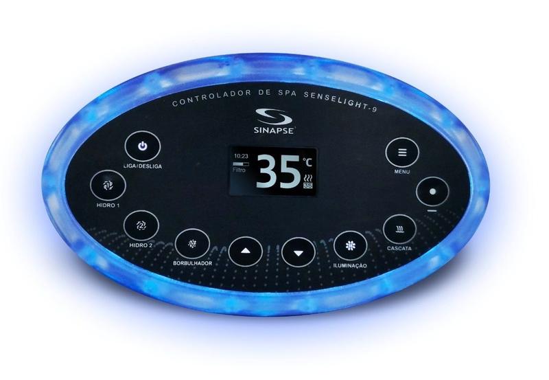 Imagem de Painel Controlador Spa Aquecedor Slim 9.371s Sinapse