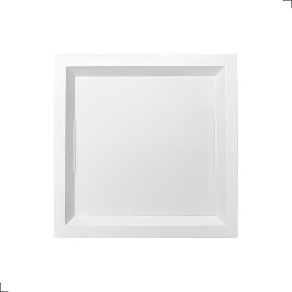 Imagem de Painel De Embutir Led6500K Branco Recuado 22X22 Bivolt 18W